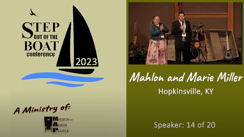 Step Out of the Boat Conference